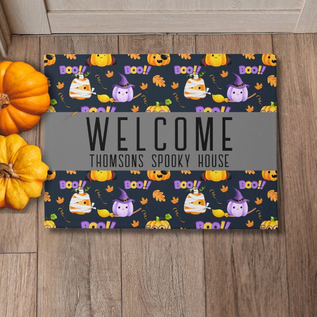 Felpudo Calabaza de disfraces de Halloween (Subido por el creador)