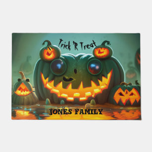 Felpudo Calabaza de Halloween Scary Crepkin