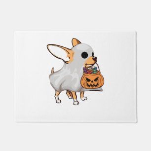 Felpudo Calabaza fantasma de Chihuahua