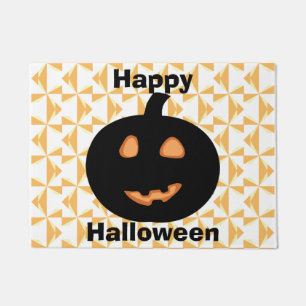 Felpudo Calabaza feliz de Halloween