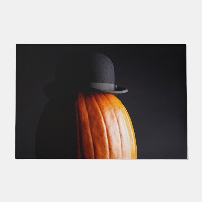 Felpudo Calabaza Gorra Bowler (Anverso)