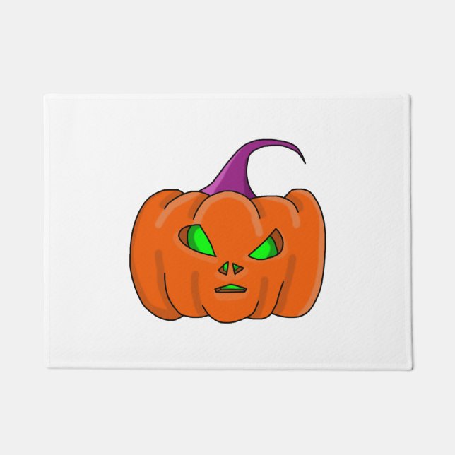 Felpudo Calabaza para Alien Halloween (Anverso)