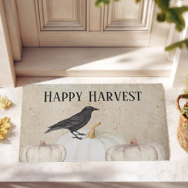 Felpudo Calabaza Rustic Happy Harvest
