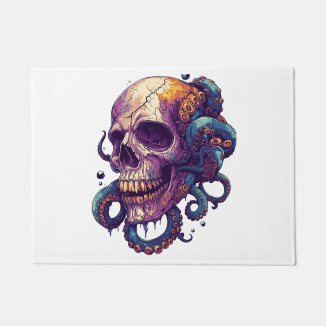 Felpudo Calavera de las profundidades (Anverso)