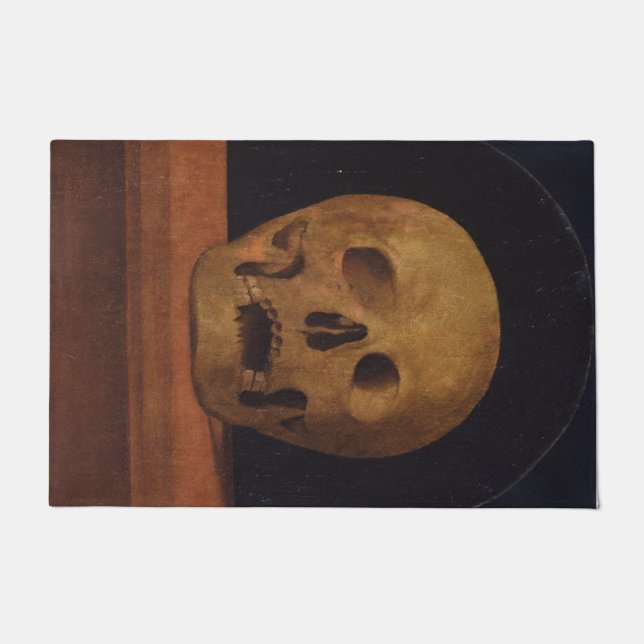 Felpudo Calavera humana (por Mariotto Albertinelli) (Anverso)