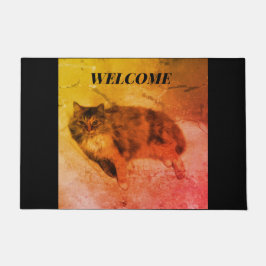 Felpudo Calico Cat Doormat