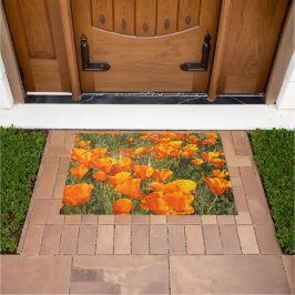 Felpudo California Poppies Doormat