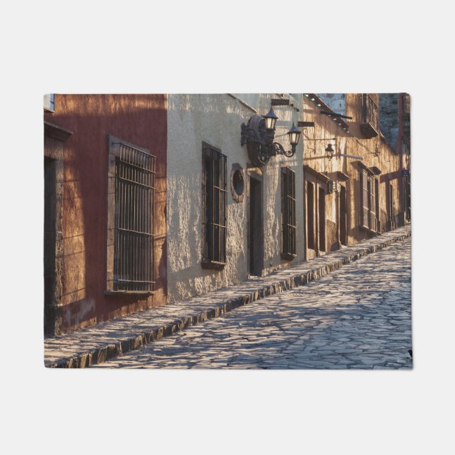 Felpudo Calle de adoquines en México (Anverso)