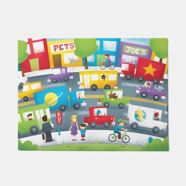 Felpudo Calle de la Ciudad (Anverso)