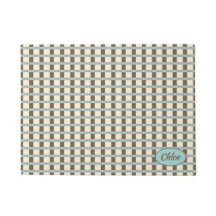 Cama de perro de madera y algas