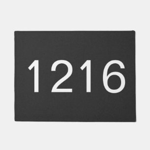 Felpudo Cámara de números de dirección