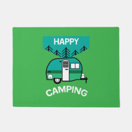 Felpudo Caminos felices | Caravaner | Cojín decorativo de 