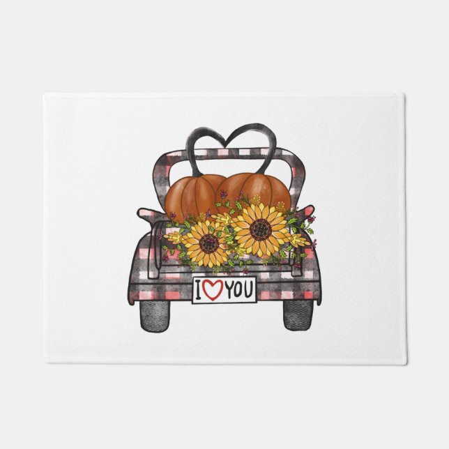 Felpudo Camión de Halloween (Anverso)