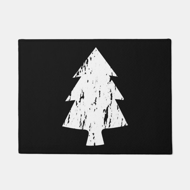 Felpudo Camisa de árbol de Navidad (Anverso)