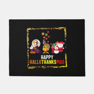 Felpudo Camisa de Navidades de Acción de Gracias de Hallow