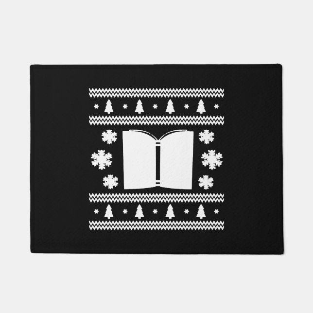 Felpudo Camisa de Navidades de libros (Anverso)