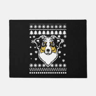 Felpudo Camisa de Navidades Pastores de Australia