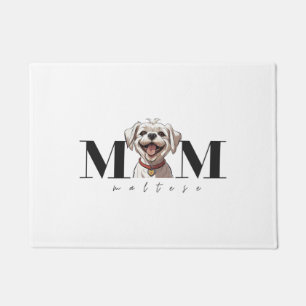 Felpudo Camiseta Clásica De Perro Mom MALTESE
