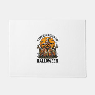 Felpudo Camiseta de Bruja Calabaza Espantapájaros de Hallo