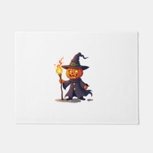 Felpudo Camiseta de Brujo de Calabaza � Hechicero Mágico d