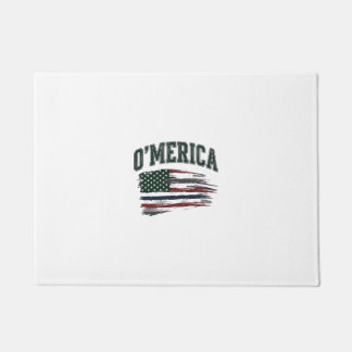 Felpudo Camiseta de diseño de bandera deteriorada vintage 