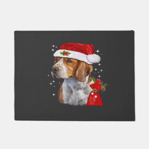 Felpudo Camiseta de Navidad de Perro Beagle Familia de Per