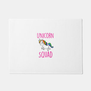Felpudo Camiseta divertida de unicornios para fiesta de la