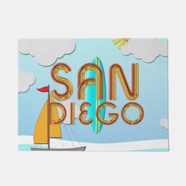 Felpudo CAMISETA San Diego (Anverso)