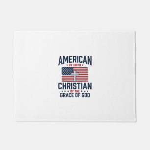 Felpudo Camiseta Vintage de la Cruz de la Bandera Cristian