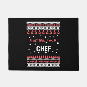 Felpudo Camisetas de Navidades Chef