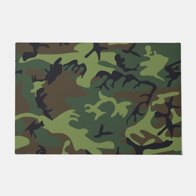 Felpudo Camo militar de la Selva Verde (Anverso)