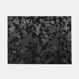 Felpudo Camo moderno - Negro y gris oscuro - camuflaje