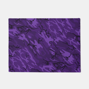 Felpudo Camo morado oscuro