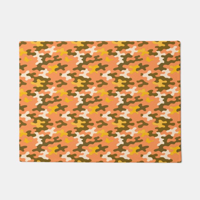 Felpudo Camo naranja (Anverso)