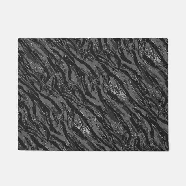 Felpudo Camo rayado gris (Anverso)