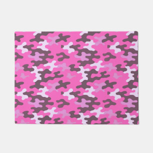 Felpudo Camo Rosa