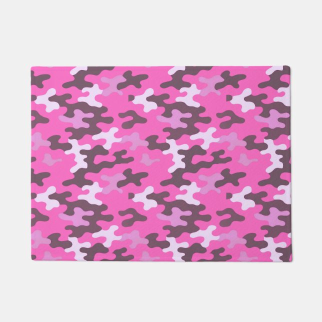 Felpudo Camo Rosa (Anverso)