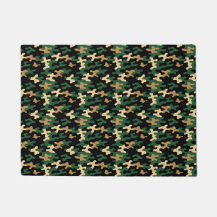 Felpudo Camo Verde