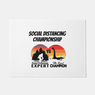 Felpudo Campeonato de Distanciamiento Social - Yeti Vs Nes