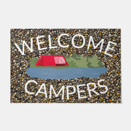 Felpudo Campers de bienvenida