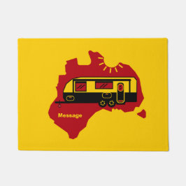 Felpudo Camping de caravana australiana