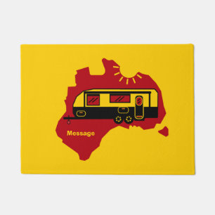 Felpudo Camping de caravana australiana