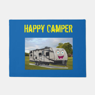 Felpudo Camping Retirement Limpie sus pies por Funnycoomb