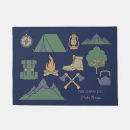 Felpudo Campistas de campaña para camping de Personalizado