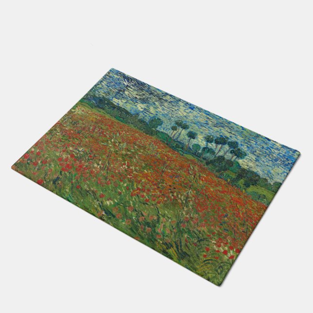 Felpudo Campo de amapola - Vincent van Gogh (Angular)