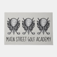 Campo de golf Ball Tee Clubs Golfer Personalizado