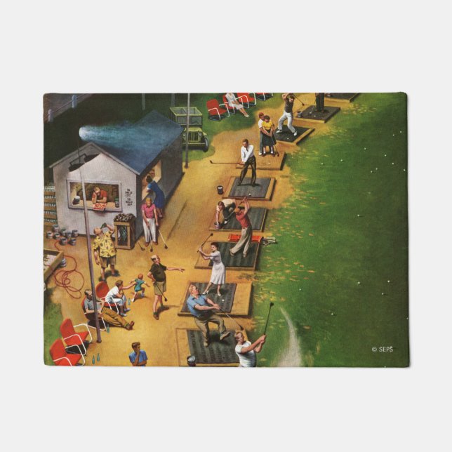 Felpudo Campo de golf de John Falter (Anverso)