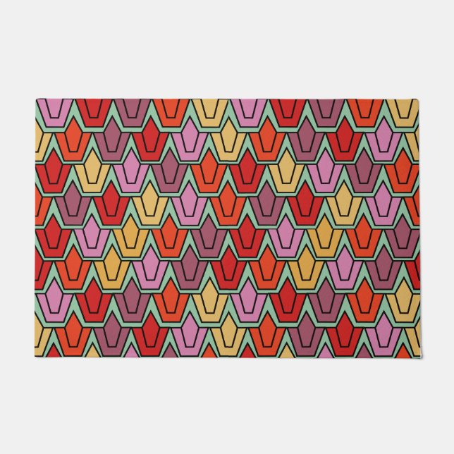 Felpudo Campo Tulip mixto (Anverso)