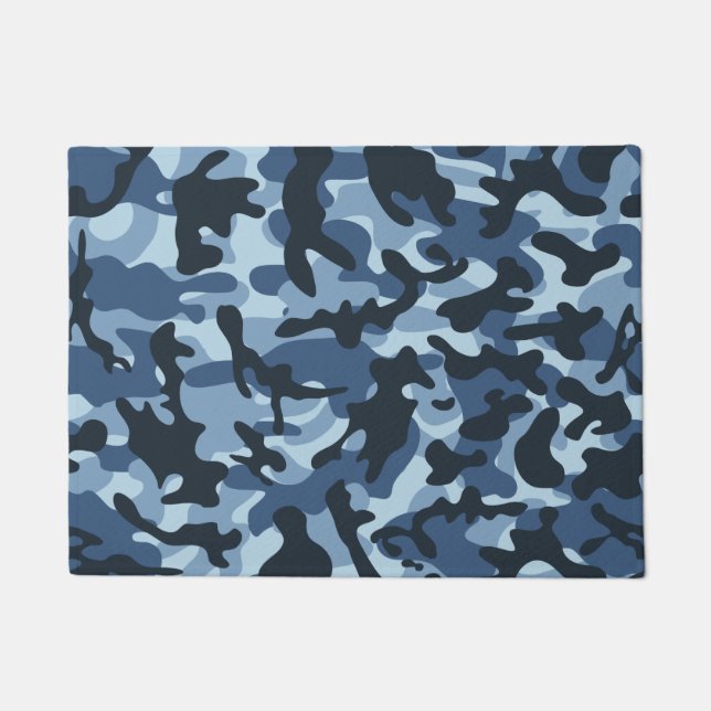 Felpudo Camuflaje azul (Anverso)