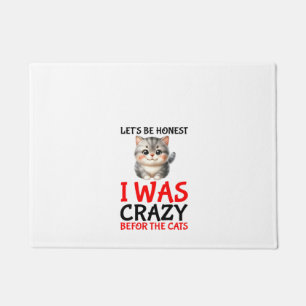 Felpudo Candy de mujeres sólo dame gatos diseño divertido